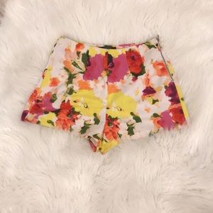 High waist shorts